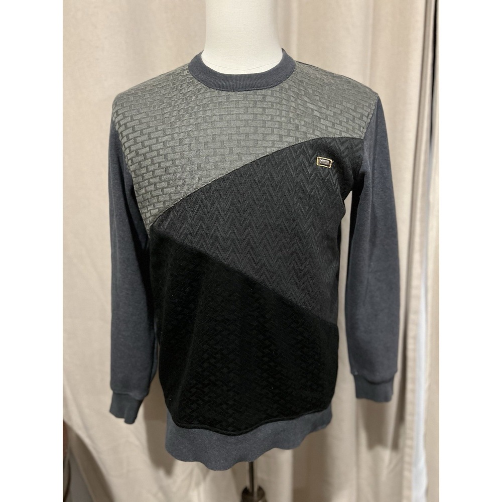 Milang Chang Youth Sweater 2xl Black And‎ Gray Really Nice Quality